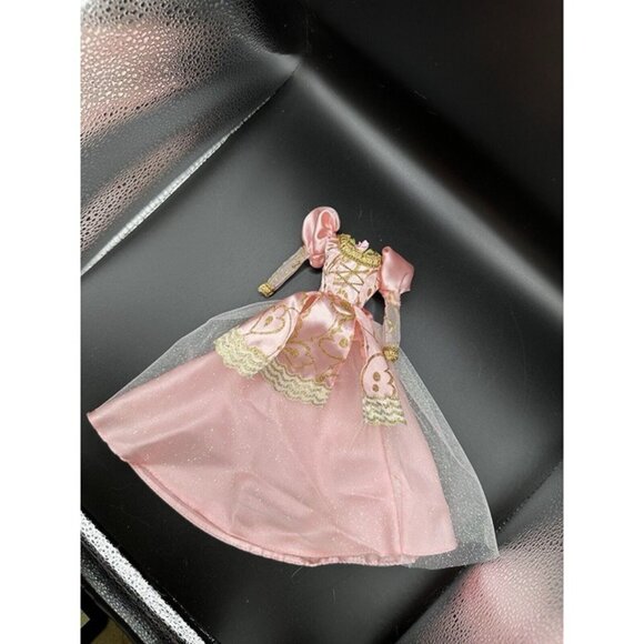 Mattel 1997 Barbie as Rapunzel Gown Dress Pink And Gold Costume 1990’s Vintage - Picture 7 of 12